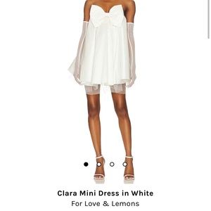 For Love & Lemons Clara Mini Dress